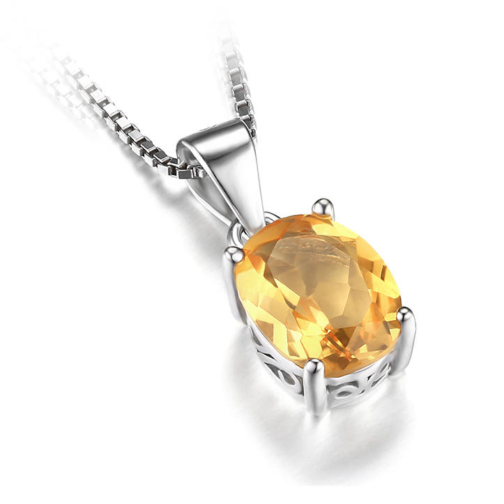 Citrínový náhrdelník 14909