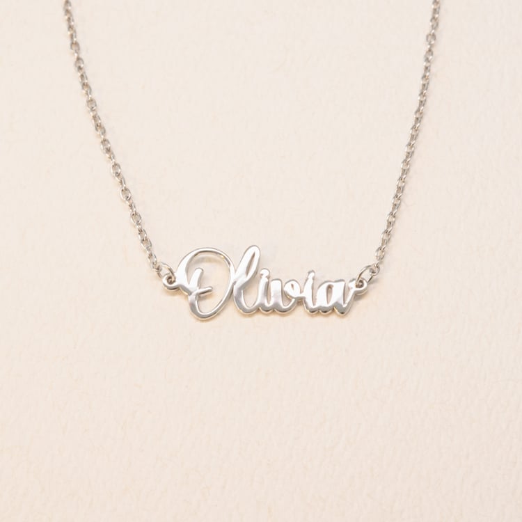 Stříbrný náramek se jménem Elissa 100940