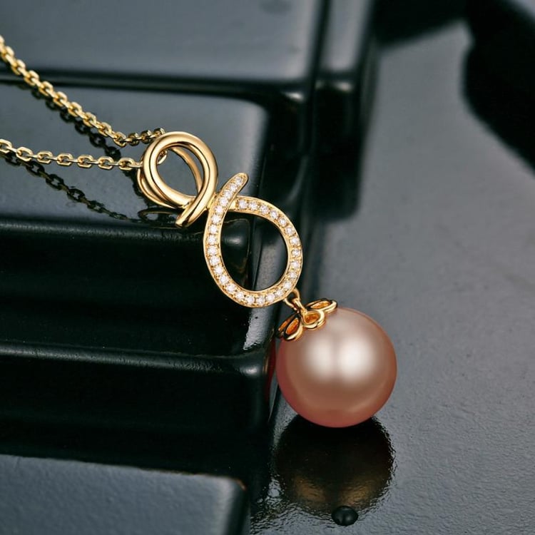 Náhrdelník s perlou 13124