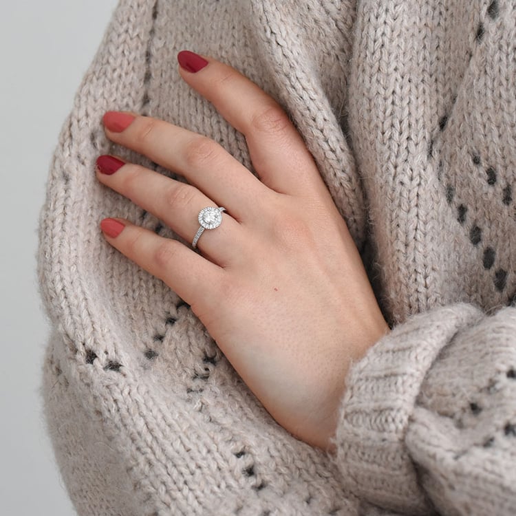 Zlatý zásnubní prsten s 0.70ct IGI certifikovaným lab-grown diamantem Kerau 149648