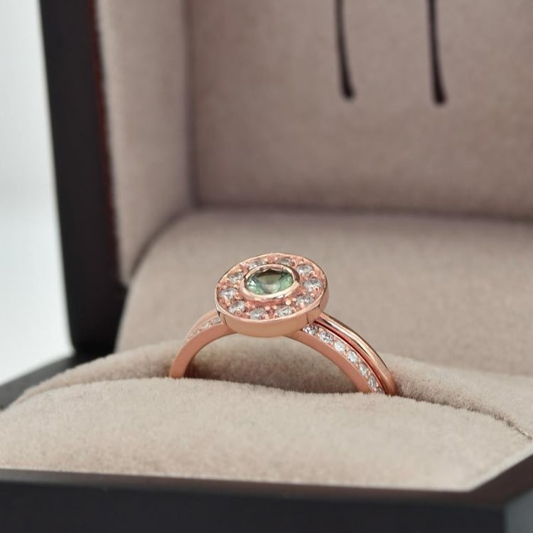 Snubní a zásnubní prsten 27862