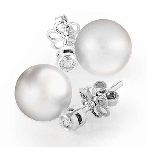 Zlaté perlové náušnice Lara 25000