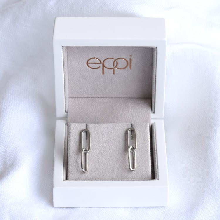 minimalistické náušnice ze stříbra 84462