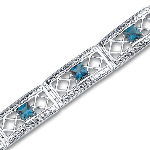 Náramek s topazy Patriah 10066