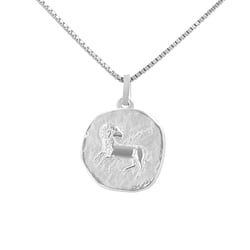 Zlatý přívěsek se symboly znamení zvěrokruhu Beran