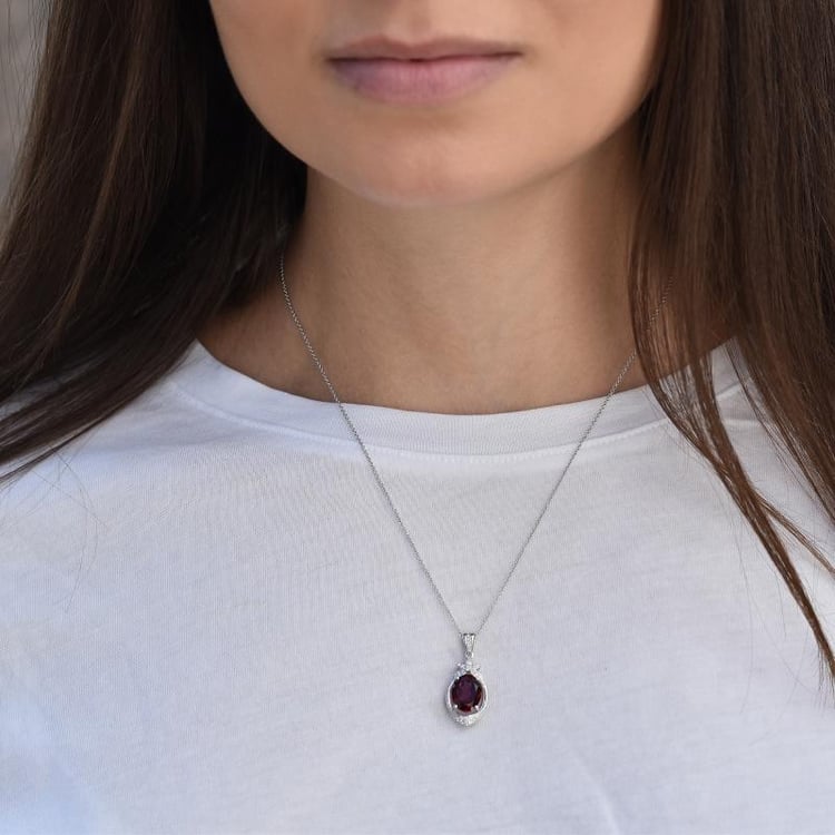 Náhrdelník s granátem 32987