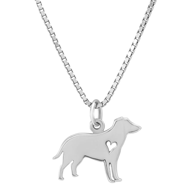 Stříbrný přívěsek ve tvaru psa