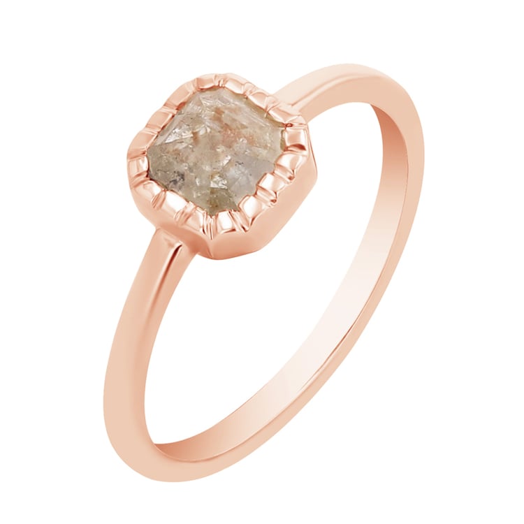 Prsten se salt and pepper diamantem Tazia