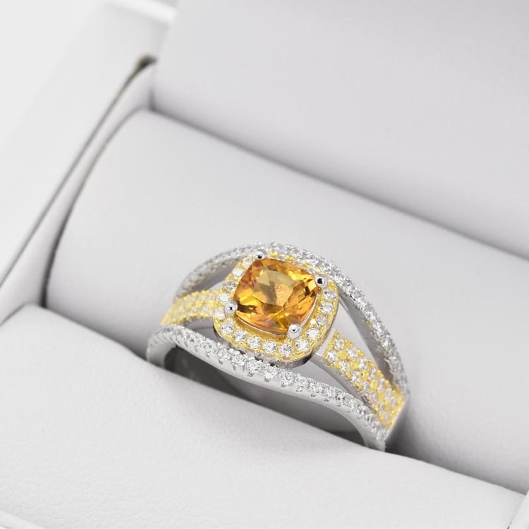 Prsten ze stříbra 26463