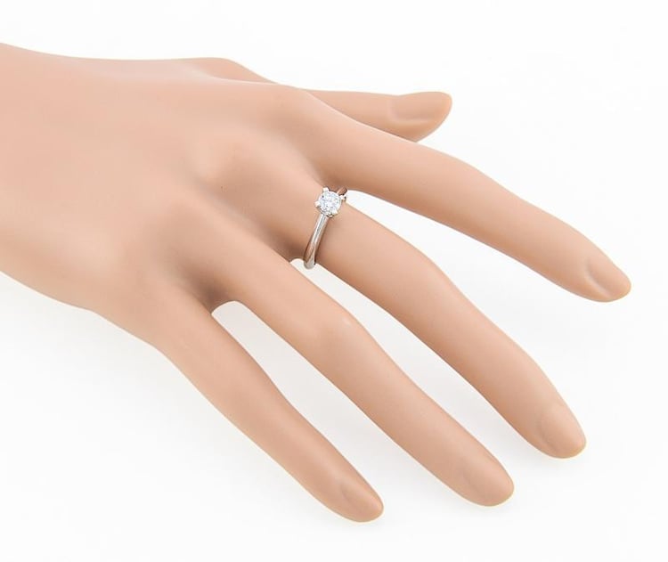 Prsten s diamantem Oviya 992
