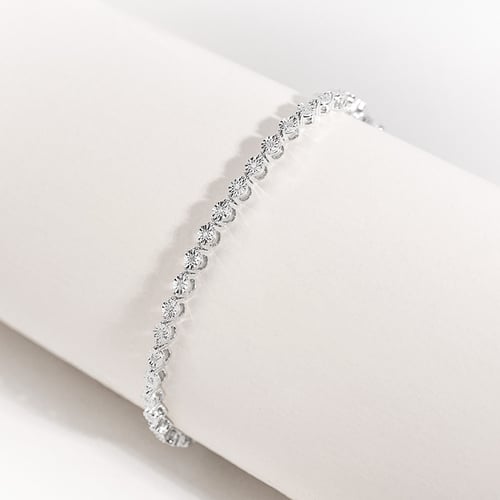 Náramek s třpytivými diamanty Jago