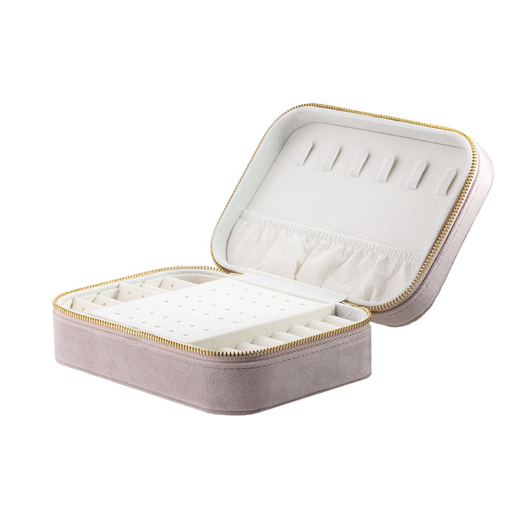 Velká růžová cestovní šperkovnice Shields 146207