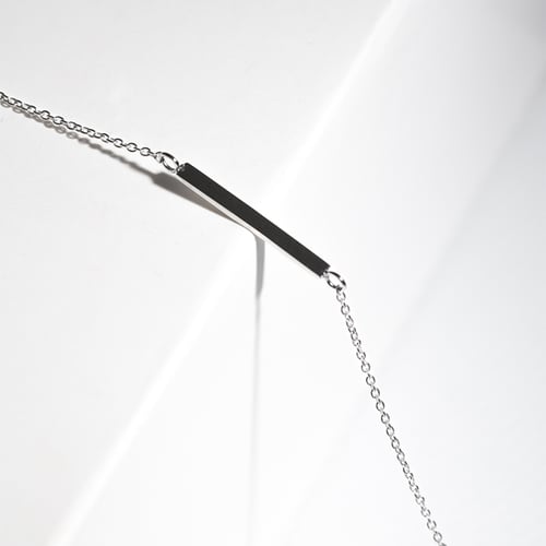 Stříbrný minimalistický náramek Bar