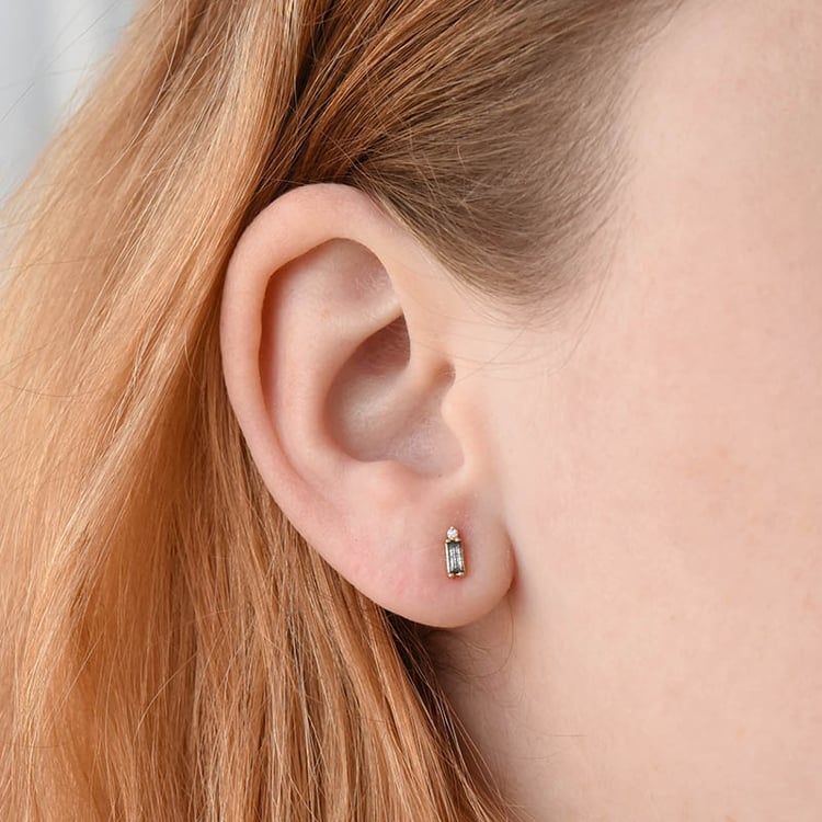 Diamantové náušnice 92586