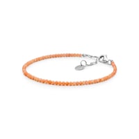 Dětský stříbrný náramek s korály Kimu
