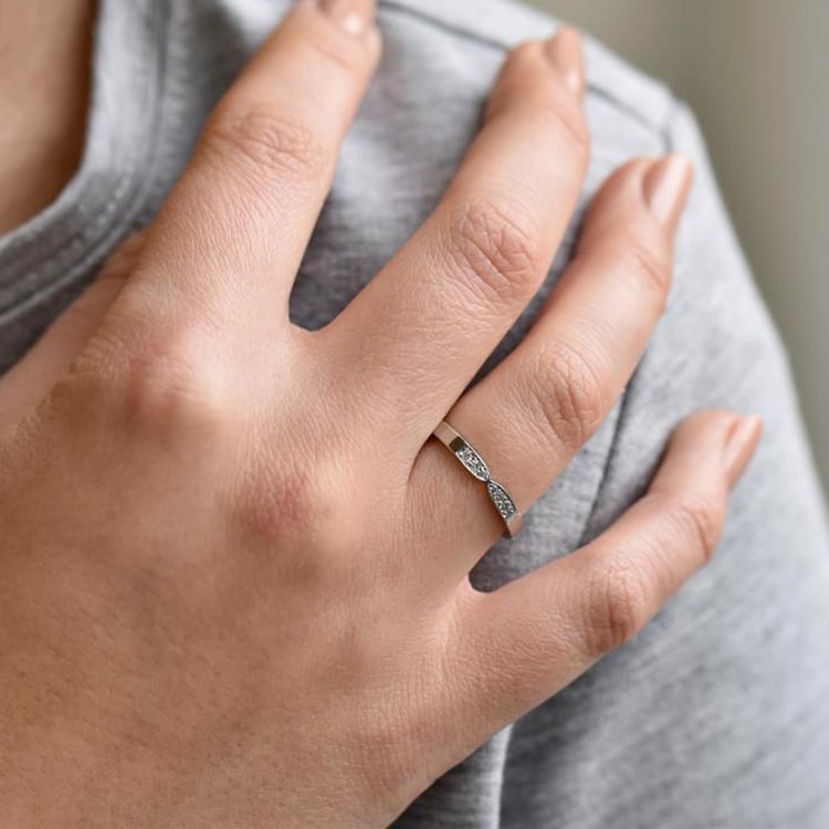 Prsten s diamanty 96022