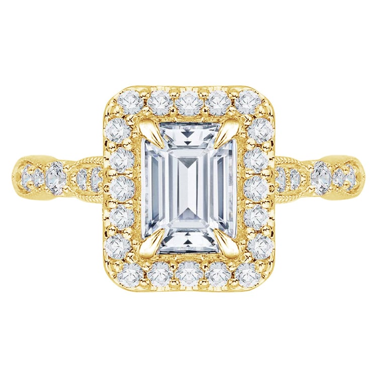 Zásnubní prsten s diamanty ze zlata 74280