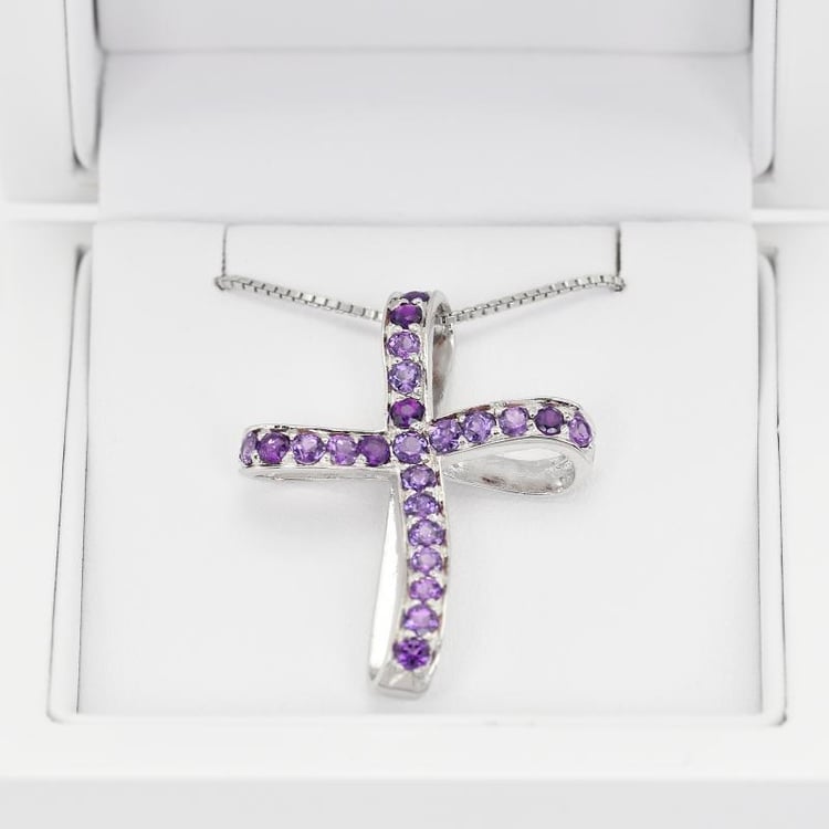 Náhrdelník ve tvaru kříže 13467