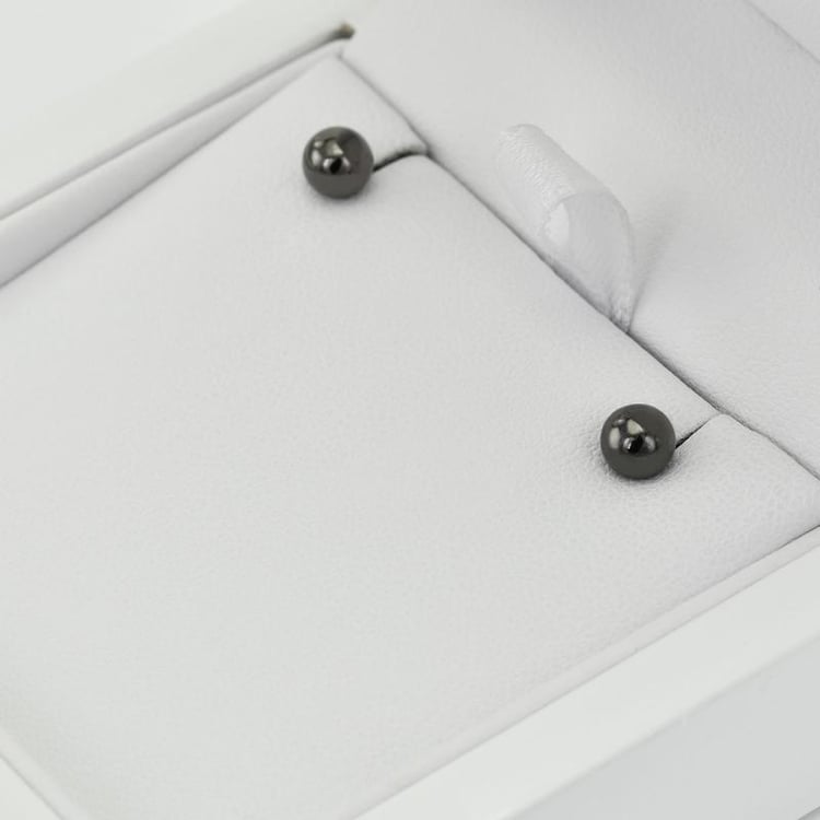 Zlaté kuličky s černým ruténiem 37956