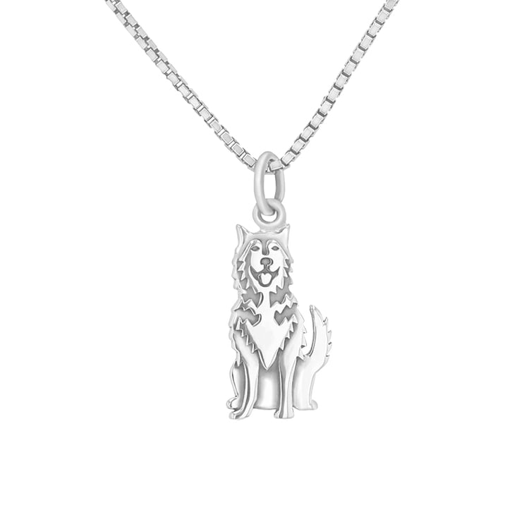 Stříbrný přívěsek Husky