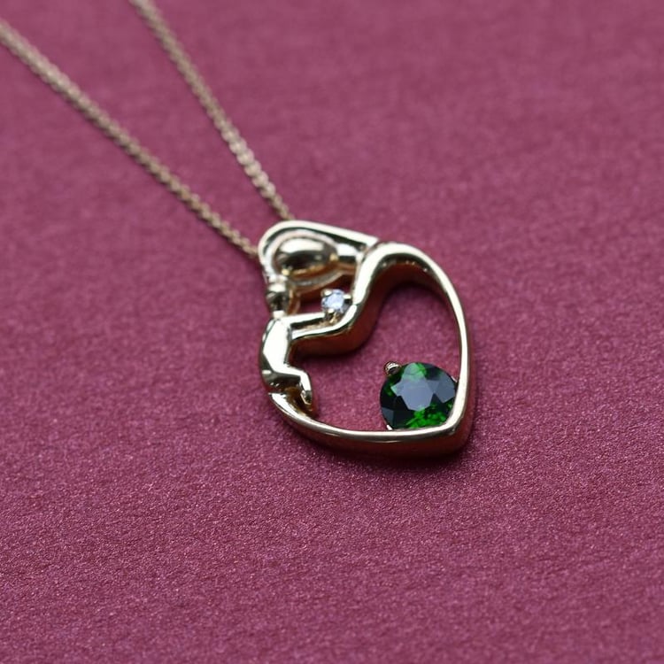 Diopsidový přívěsek 40423