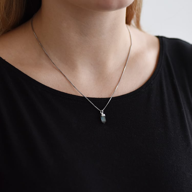 Přívěsek s labradoritem 90320