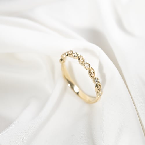 Eternity prsten s lab-grown diamanty Sango