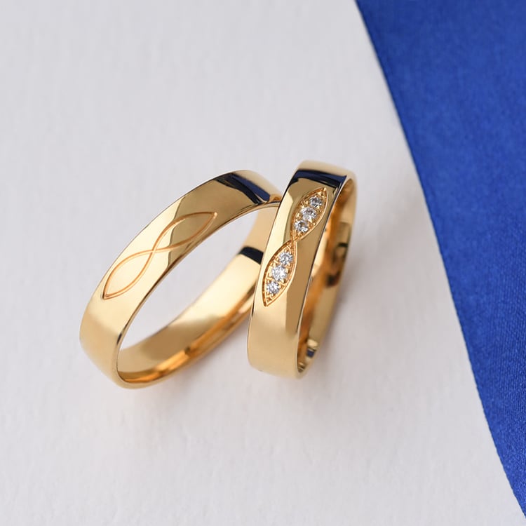 Snubní prsteny ze zlata 76243