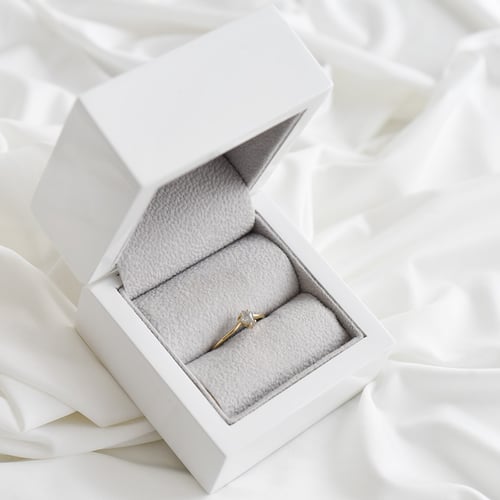 Minimalistický prsten se salt and pepper diamantem Erebos