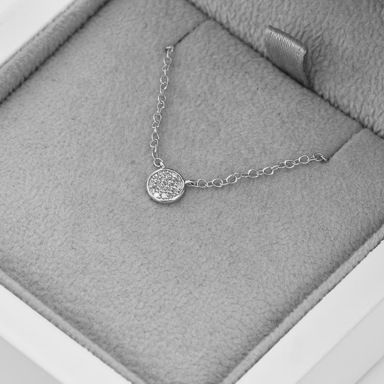 Minimalistický náhrdelník s diamanty Everild 42130