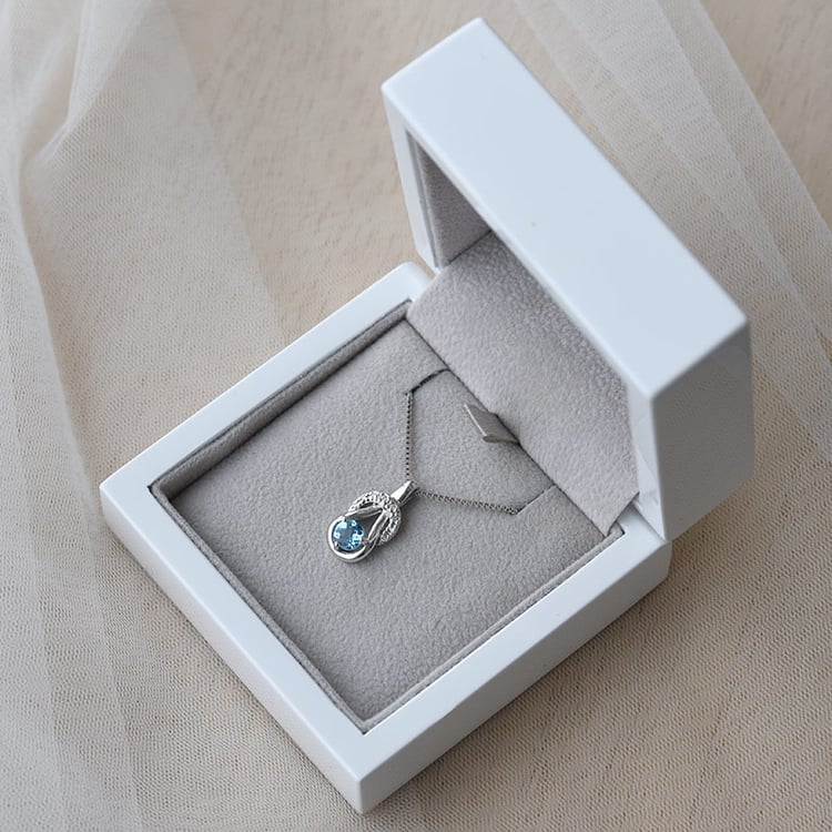 Topazový přívěsek ze stříbra 66431