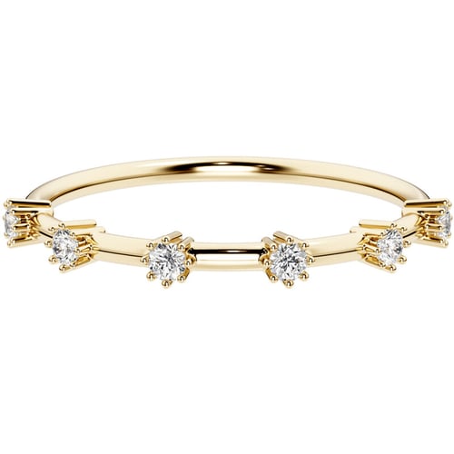 Znamenitý prsten s lab-grown diamanty Charmie