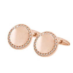 Manžetové knoflíčky ze zlata s diamanty Tallis