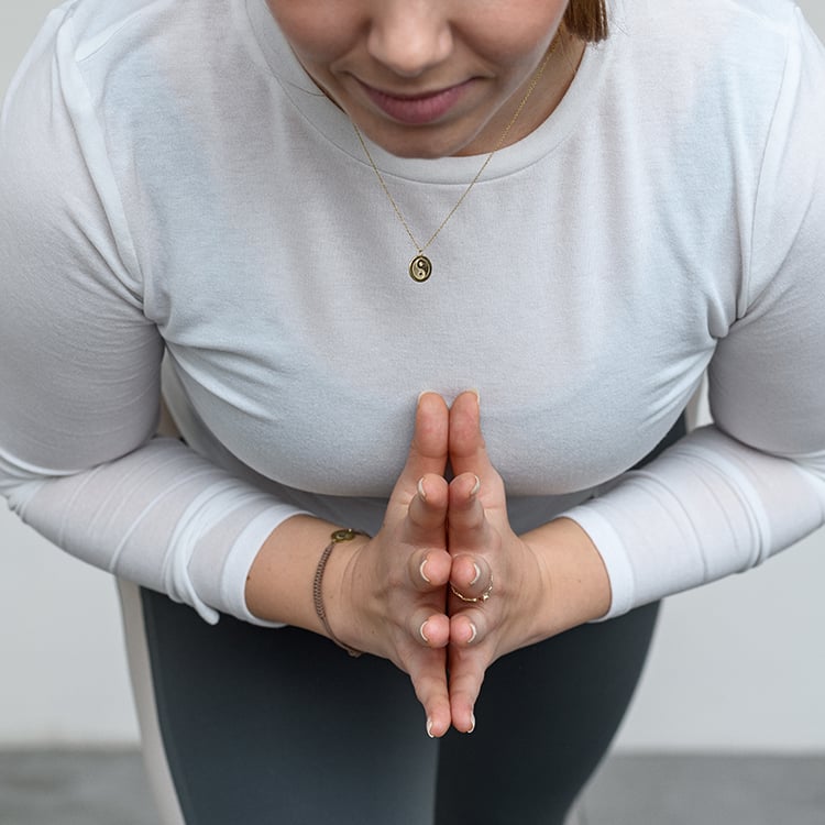 Stříbrný jóga přívěsek se symbolem Jin Jang 134177