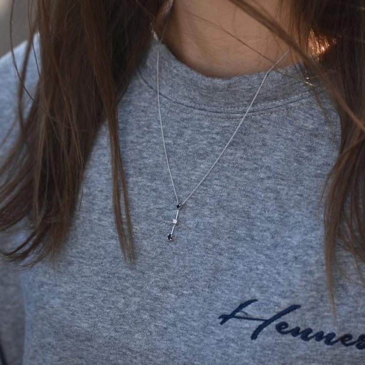 Náhrdelník plný diamantů 36769