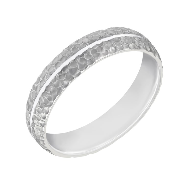 Zlatý dámský prsten s bílým enamelem 50241