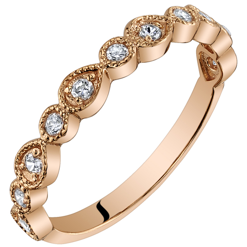 Eternity prsten z pozlaceného stříbra