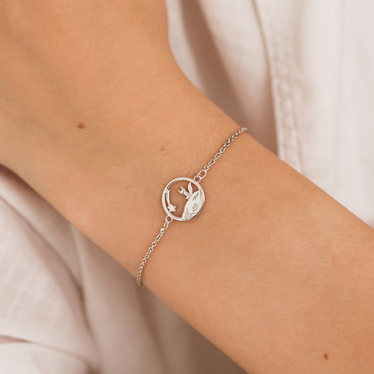 Vykrojený náramek s liškou Malý princ 157535