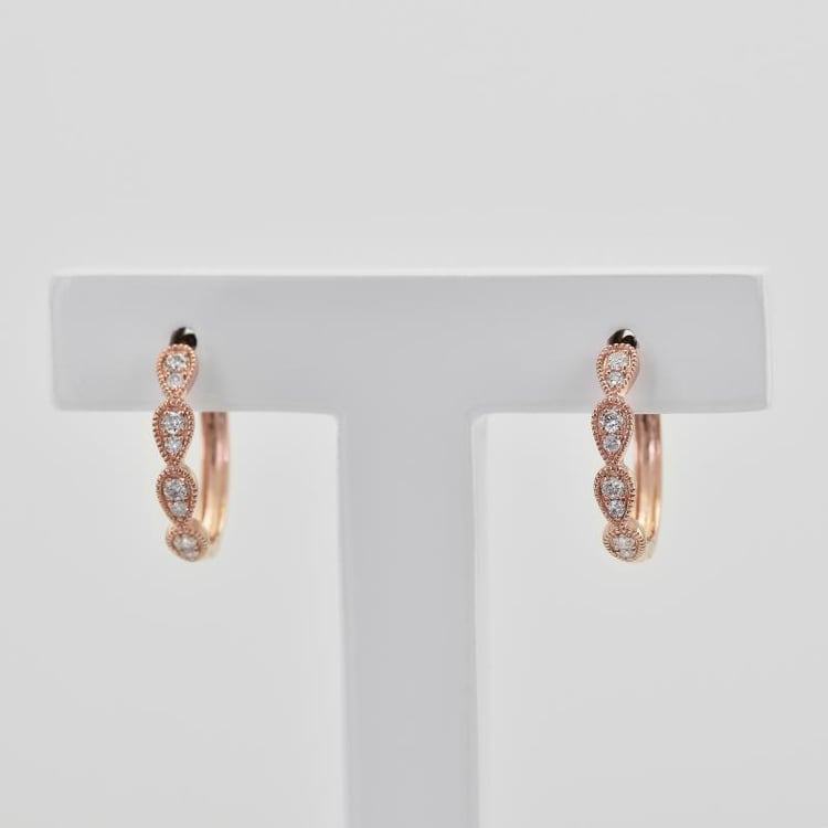 Diamantové náušnice 36196