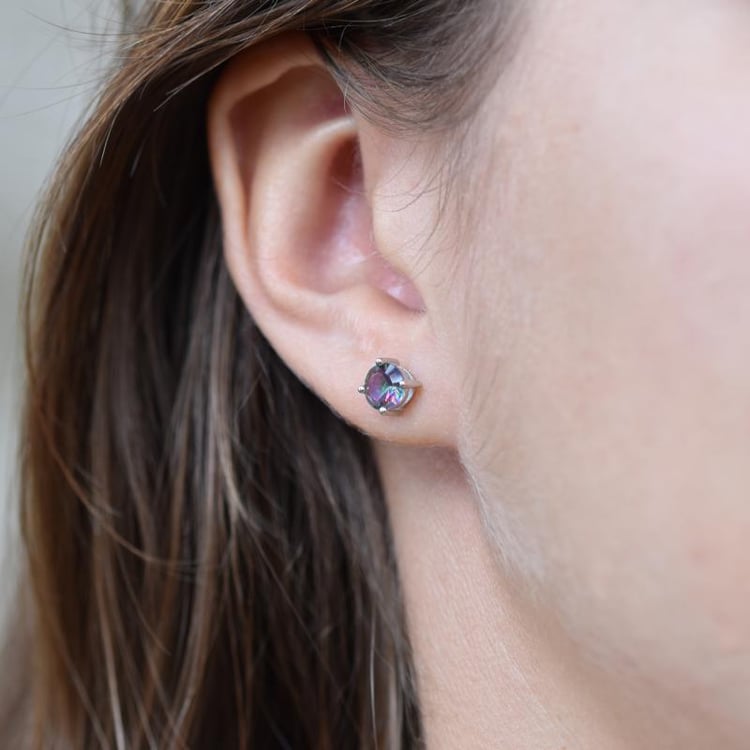 Náušnice s quartzem 17902