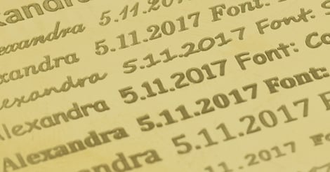 Gravírování šperků