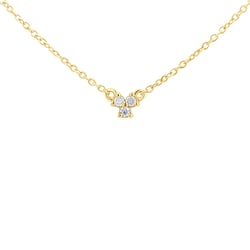 Náhrdelník se třemi lab-grown diamanty Sharma