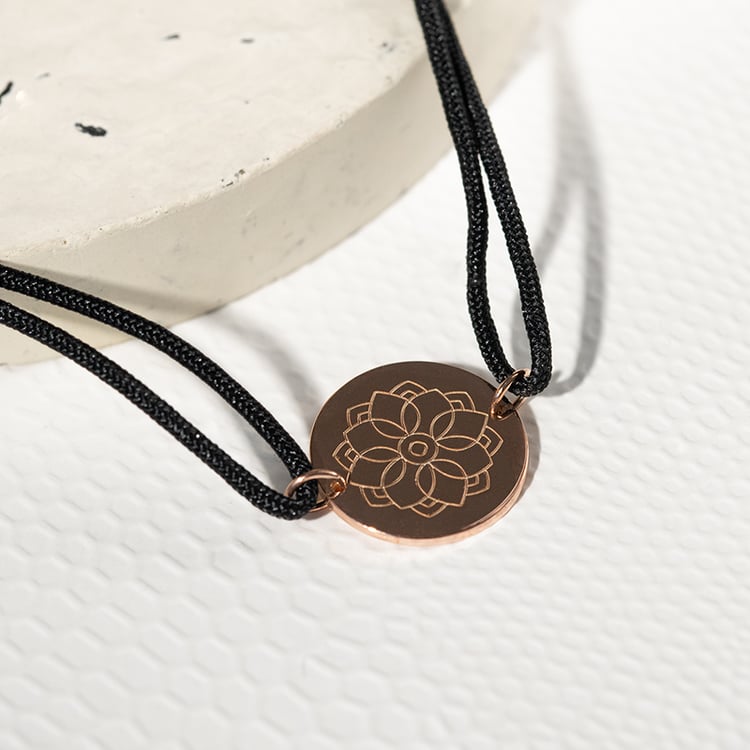 Provázkový jóga náramek Mandala 133875