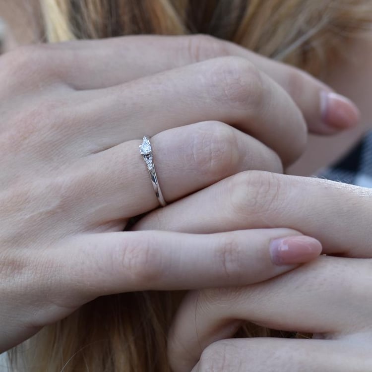 Prsten s diamanty 35510