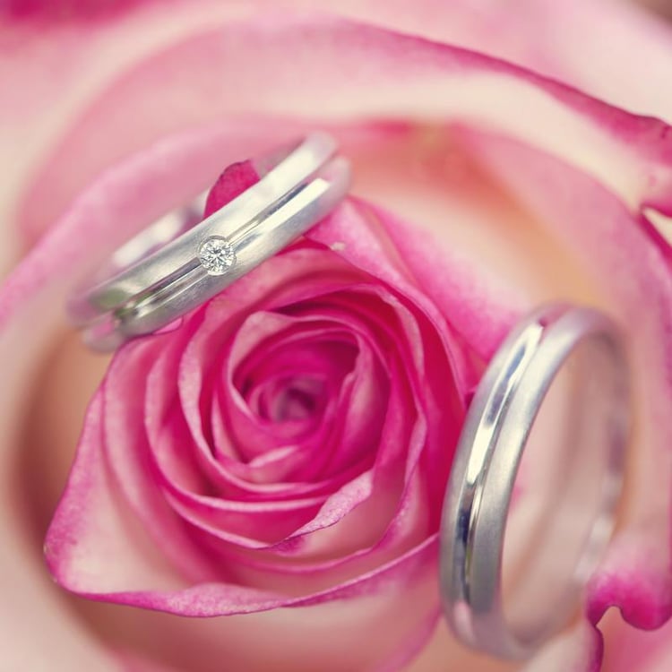 Snubní prsteny z platiny 10748