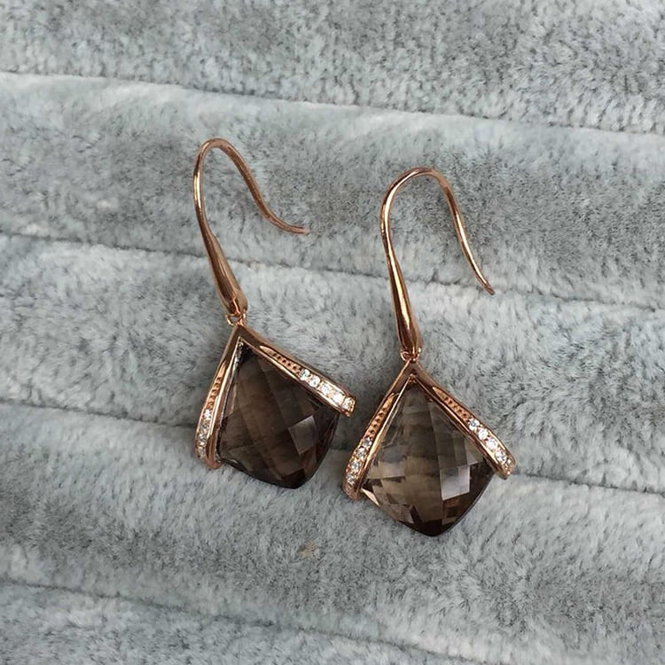 Topazové náušnice Rahel 7725