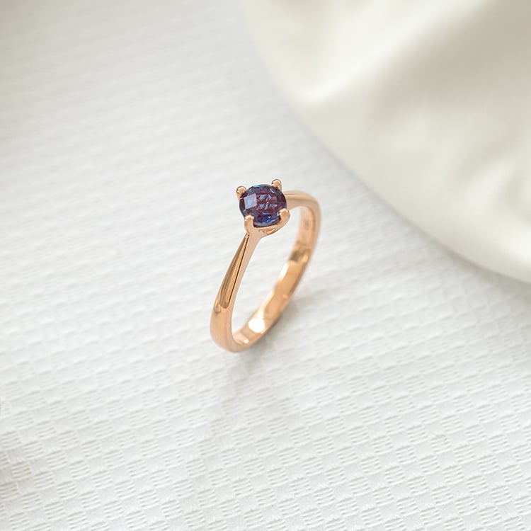 Solitaire prsten s alexandritem Mahiya 125648