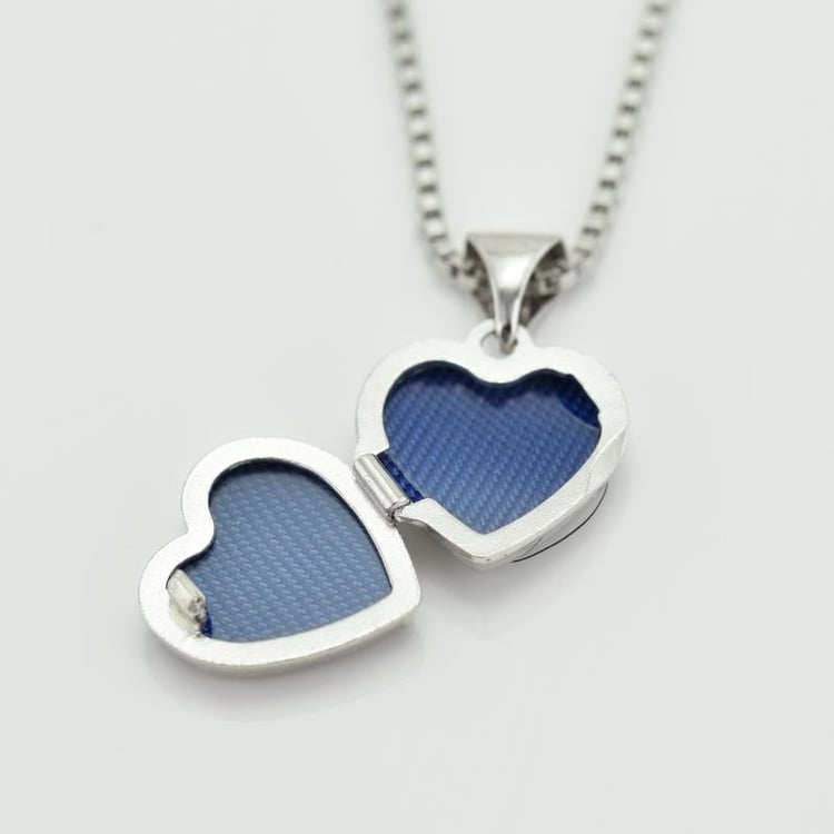 Otvírací náhrdelník srdce 15031