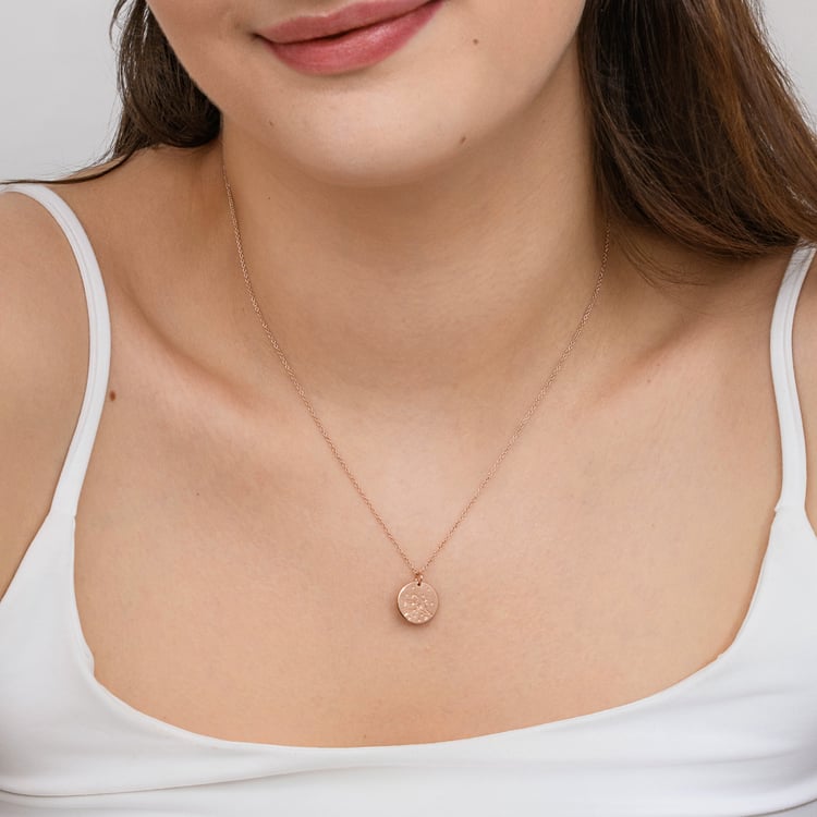 Přívěsek Malý princ s liškou a gravírem ze zlata 165098