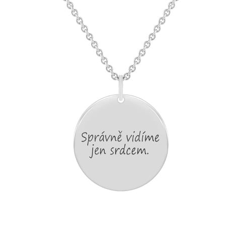 Přívěsek princ s gravírem 70587